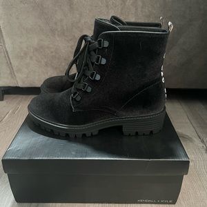 Kendall + Kylie Velvet Boots